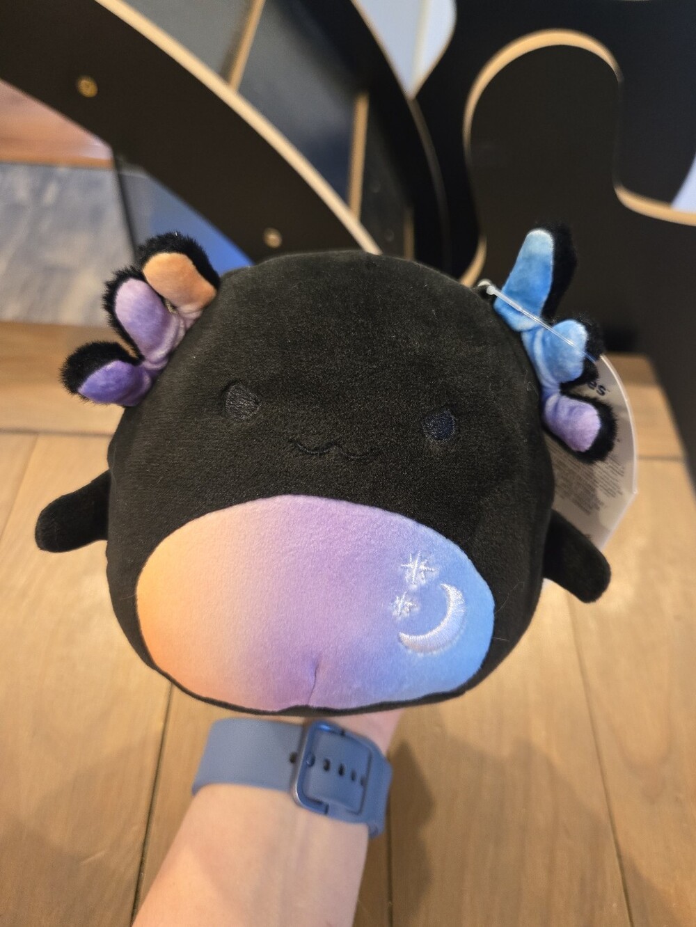 Zanda the Axolotl Squishmallows Halloween Squad Goth Punk New With Tags